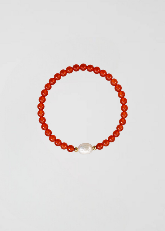 Pulsera Piedras Toque De Color Al Conjunto