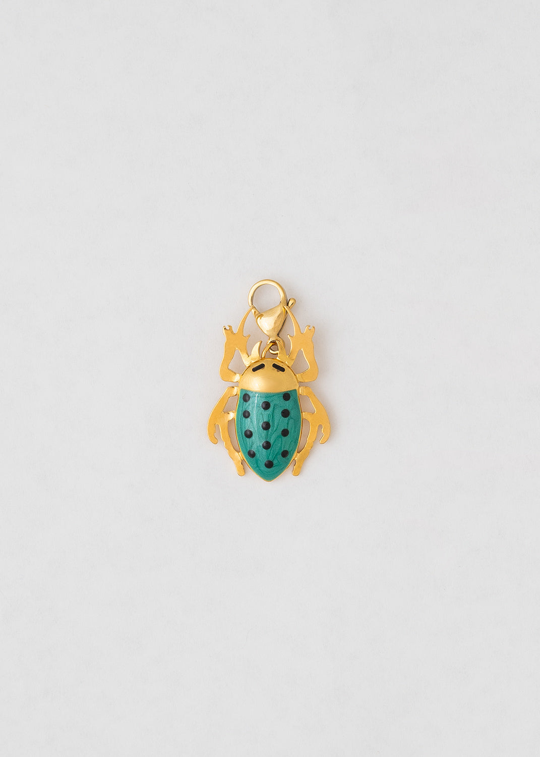 Charm Escarabajo De Mi Suerte Verde