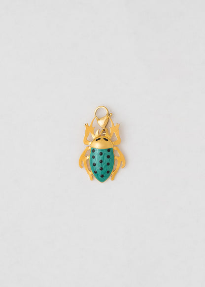 Charm Escarabajo De Mi Suerte Verde