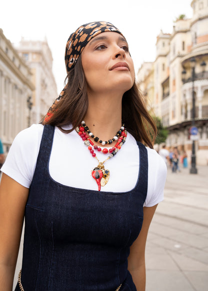 Collar Negro Por Fin Este Color En Lulás_Lulás