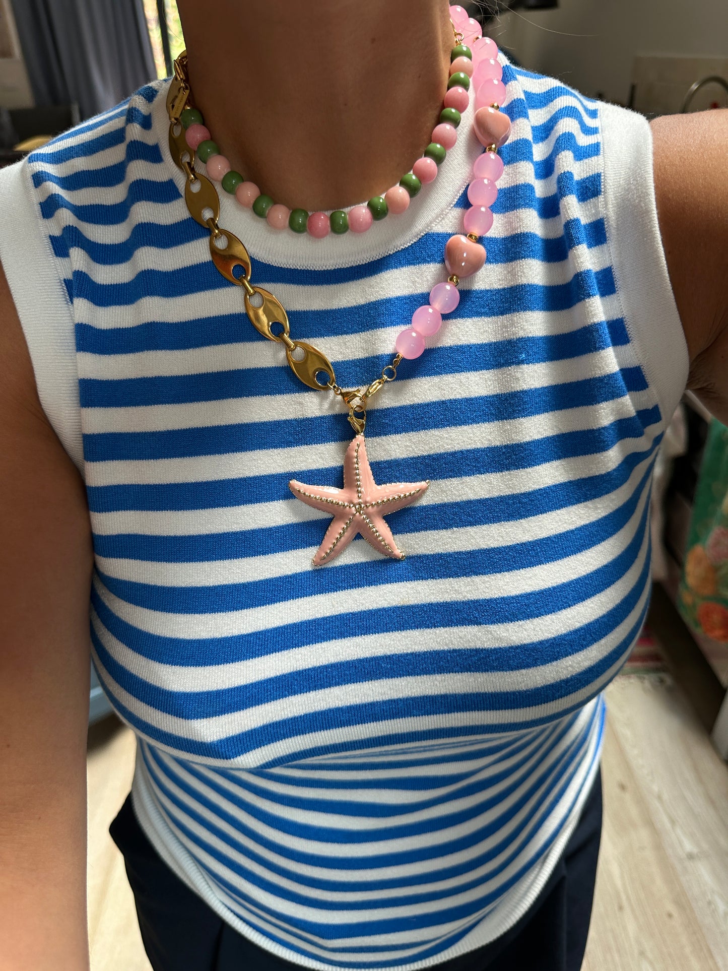 Media Cadena Dorada Chunky But Elegant