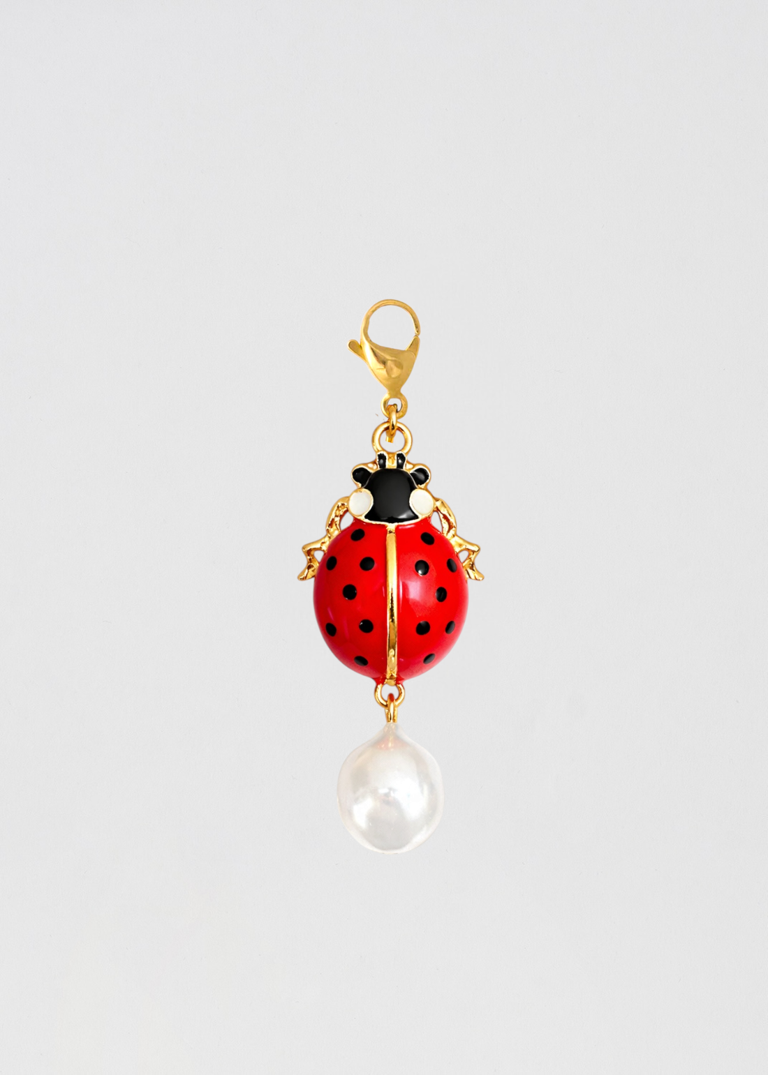 Charm Mariquita Con la Perla