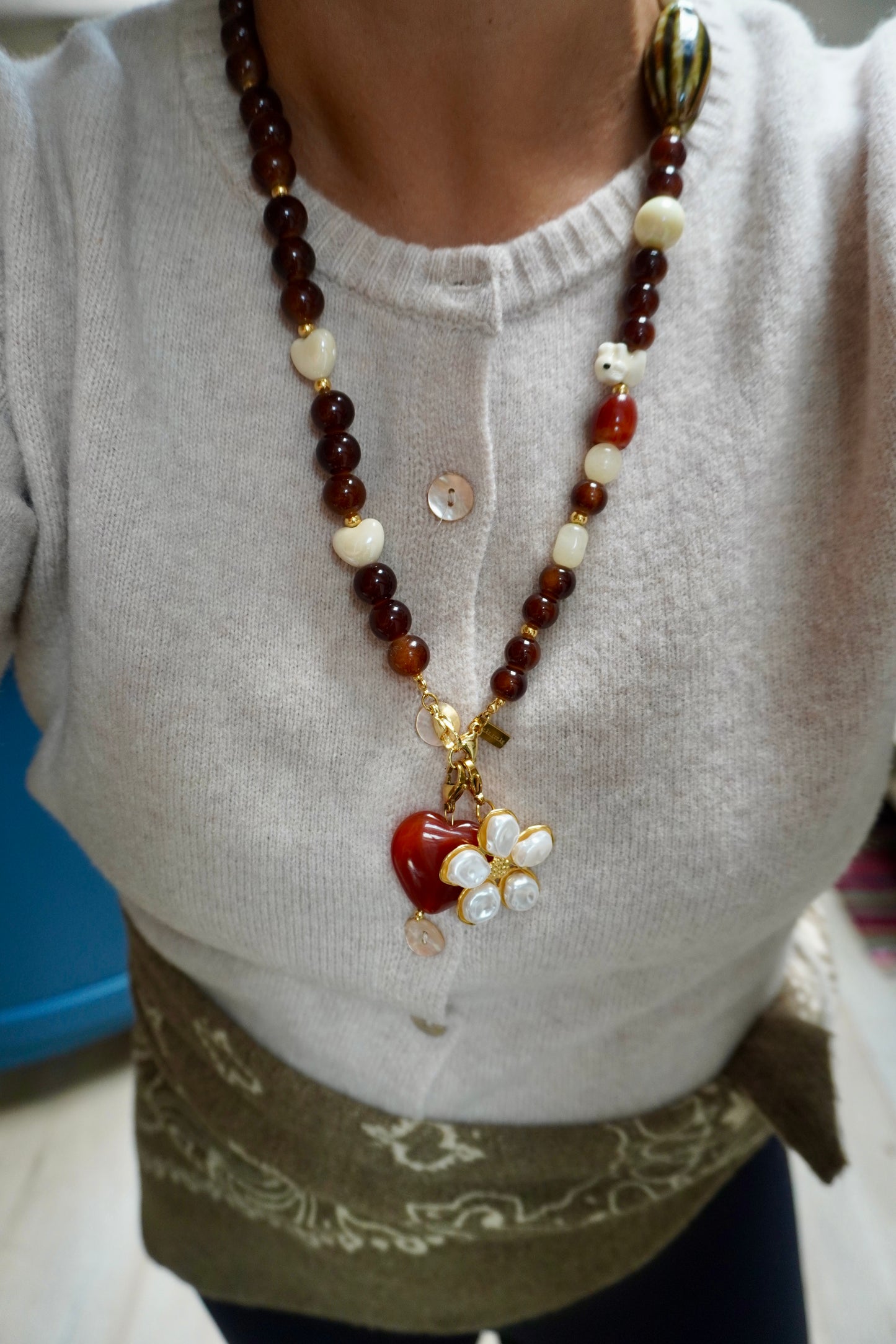 Mix Marrón Con Verde Es Otoño 100 x 100