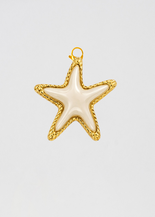 Charm Estrella Blanco Cielo De Verano