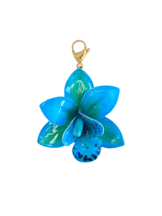 Charm Flor Tailandesa Azul