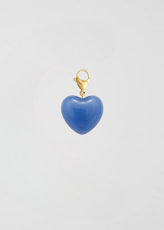 Charm Corazón Azul Bonito
