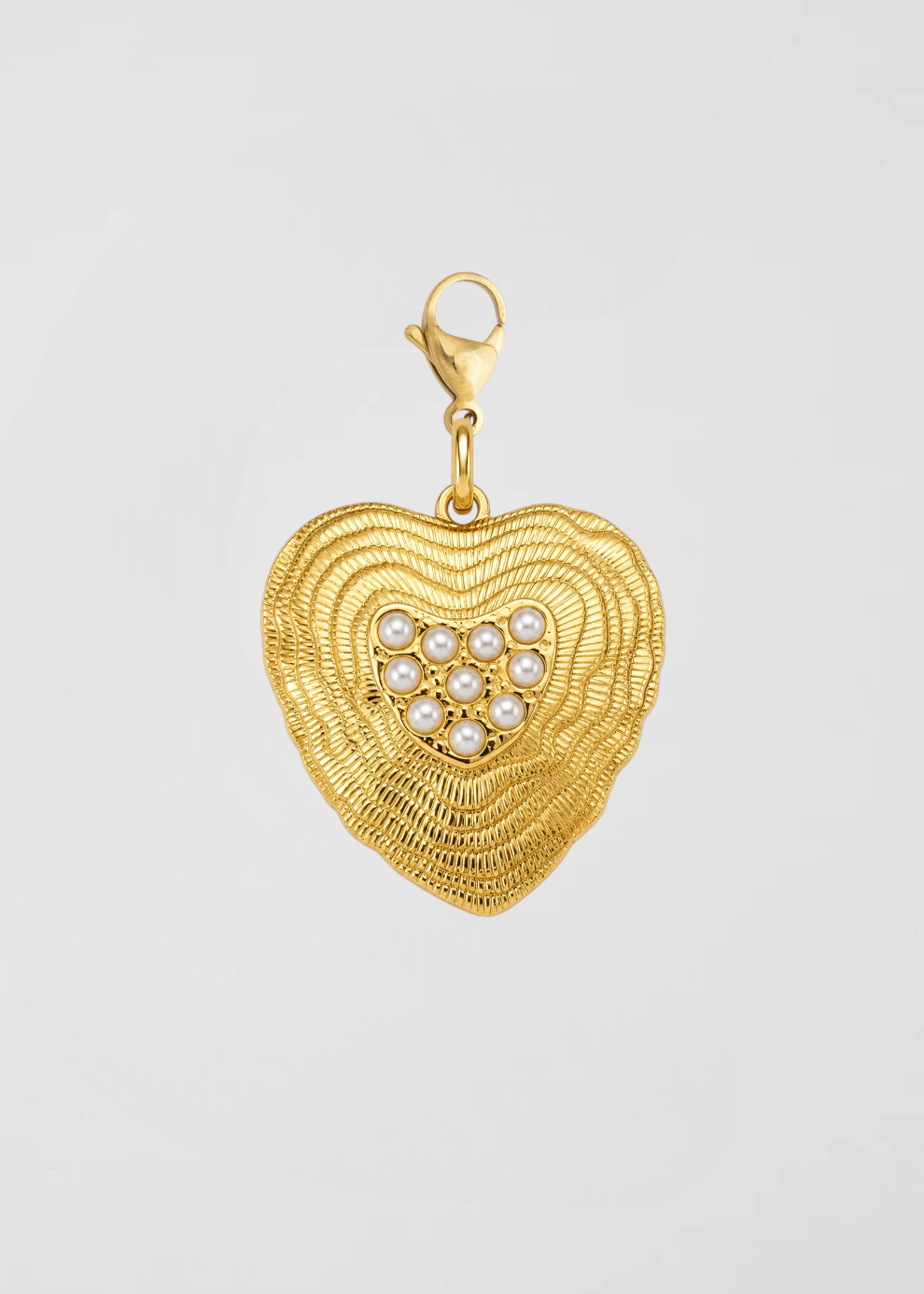 Charm Corazón Del Fondo Del Mar