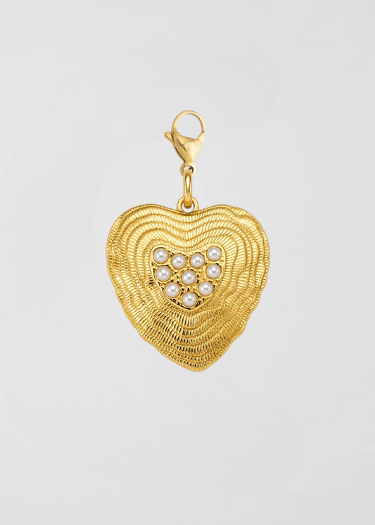 Charm Corazón Del Fondo Del Mar