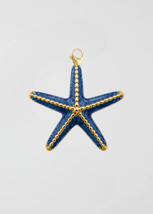 Charm Estrella De Mar Azul Profundo
