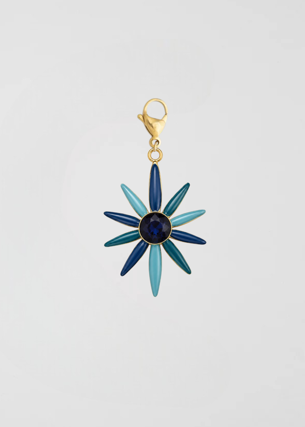 Charm Flor Azules Del Mar