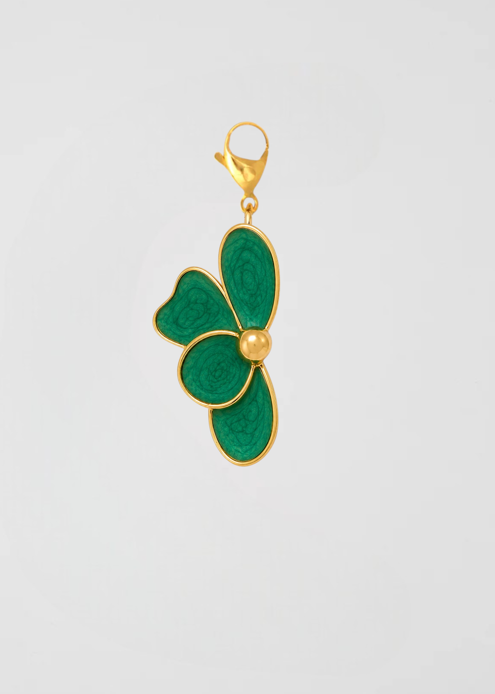 Charm Media Flor Verde