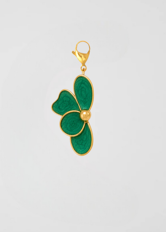 Charm Media Flor Verde