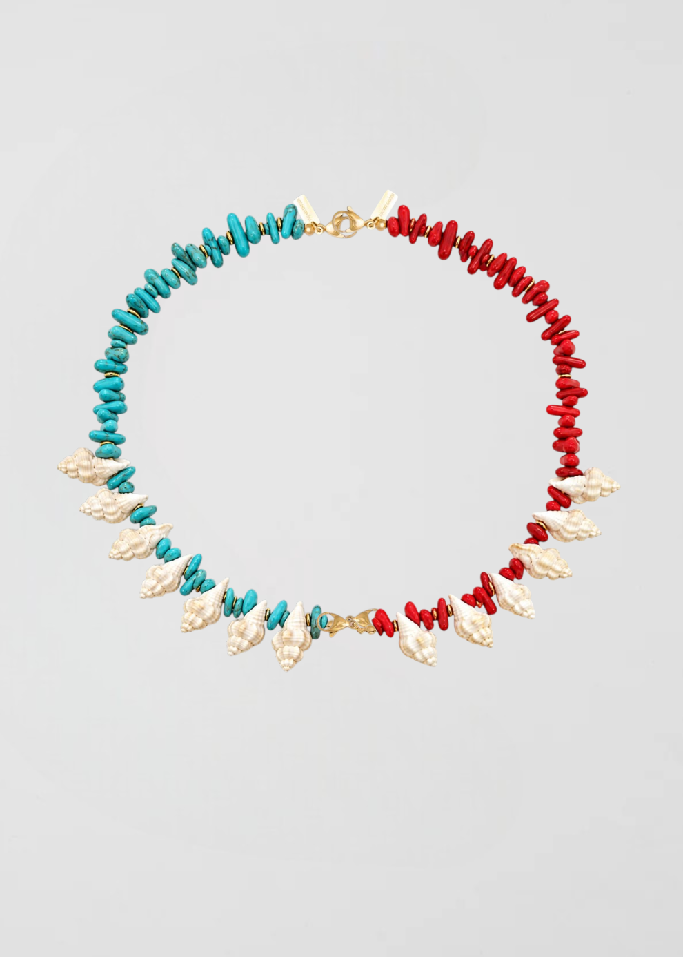 Collar Ibiza Coral Bicolor