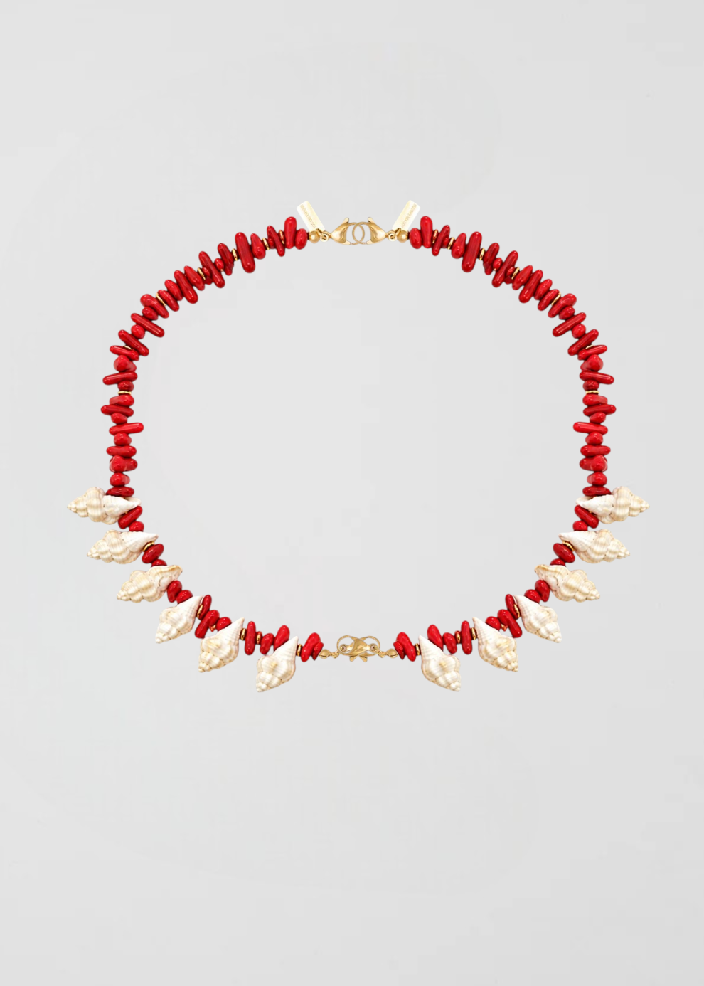 Collar Ibiza Coral Rojo