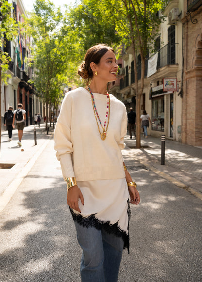 Charm Vintage Lux Rosa