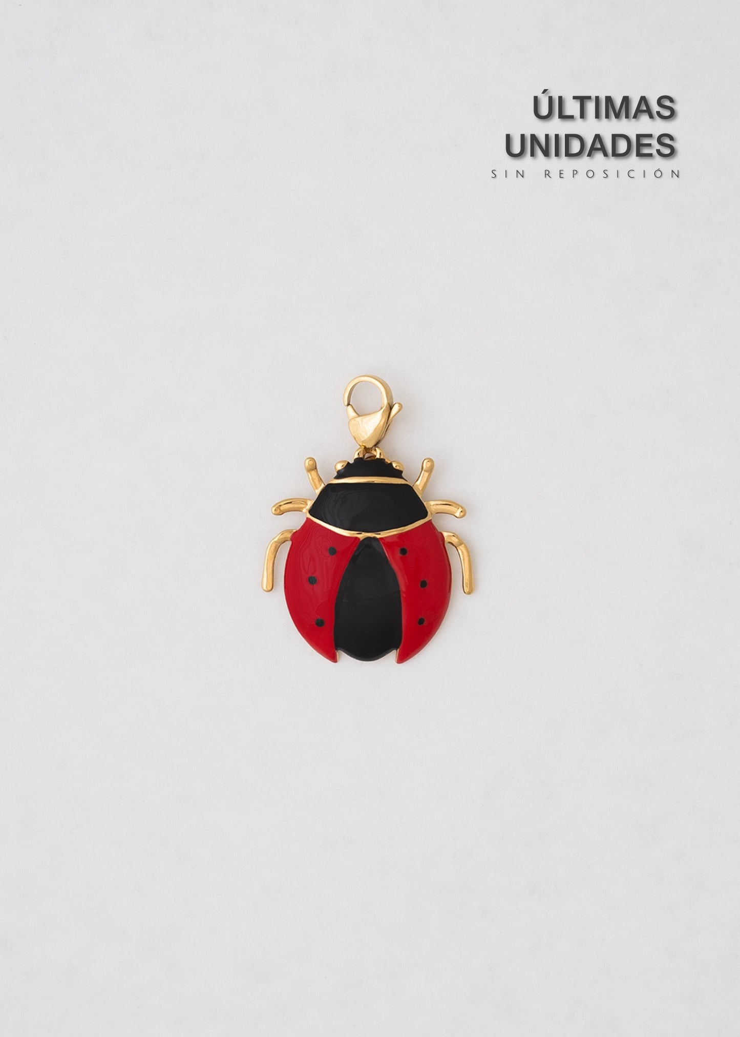 Charm Mariquita Mediterránea De La Suerte Si Se Posa En Ti Se Cumplen Tus Deseos