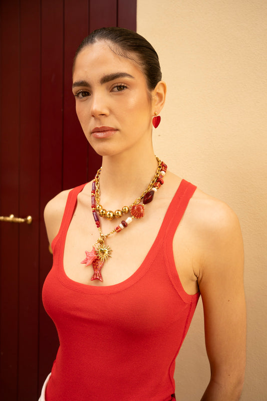 Mix Everything You Needed In One Necklace