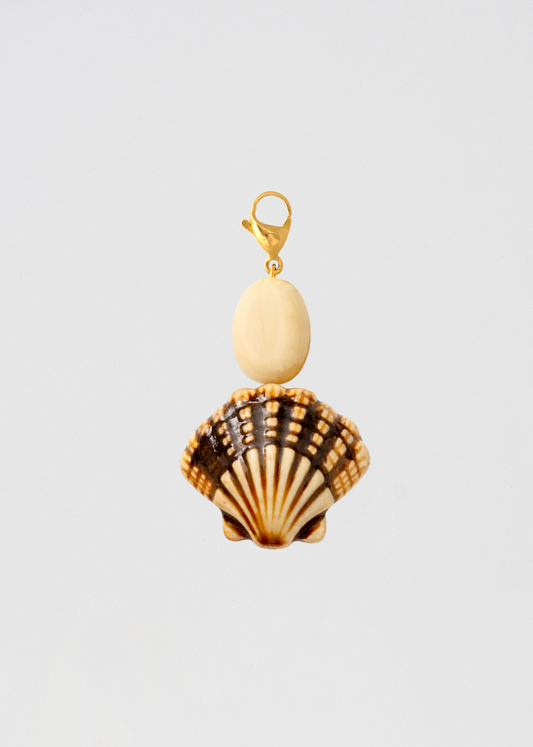 Charm Barra Perla Beige Marfil Shell