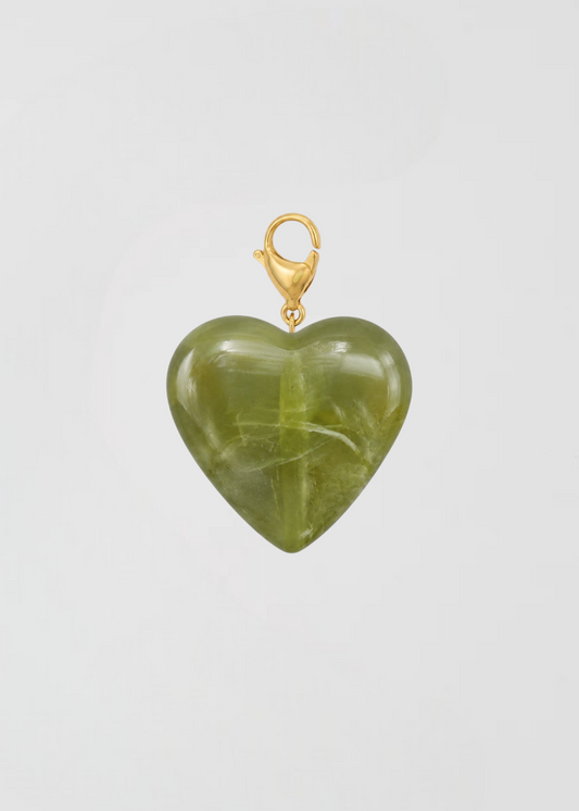 Charm Corazón Verde