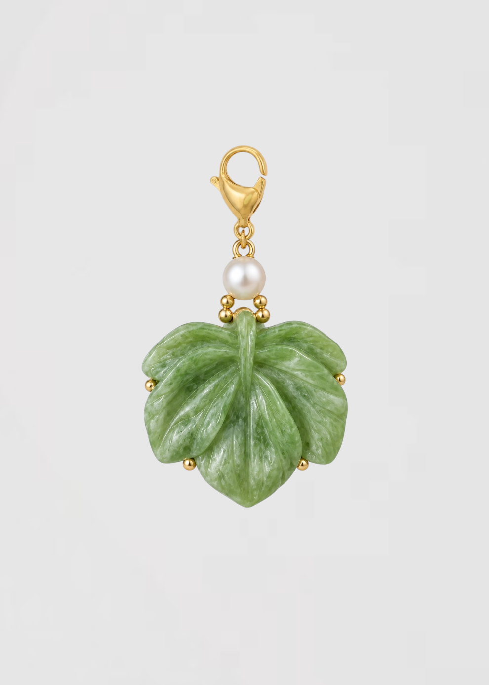 Charm Base De Hoja Diferente Verde