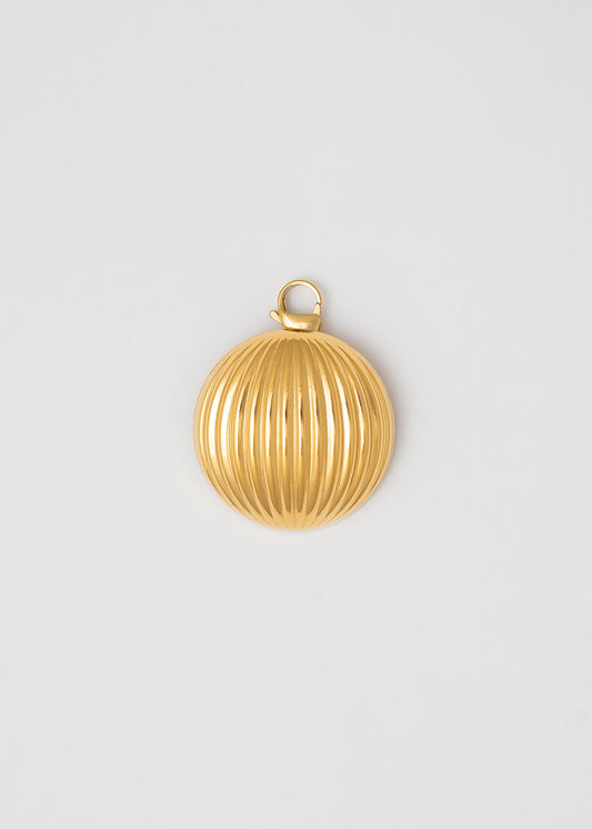 Charm Botón Vintage Dorado