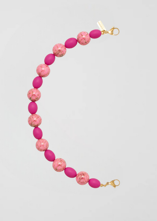 Mitad Cadena Rosa Y Buganvilla