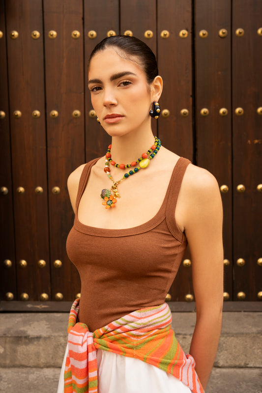 Unexpected Color Combo Necklace