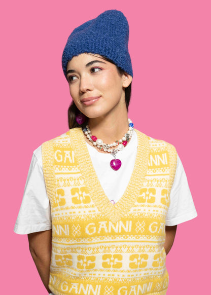 Charm Corazón Pink Lucky Amulet