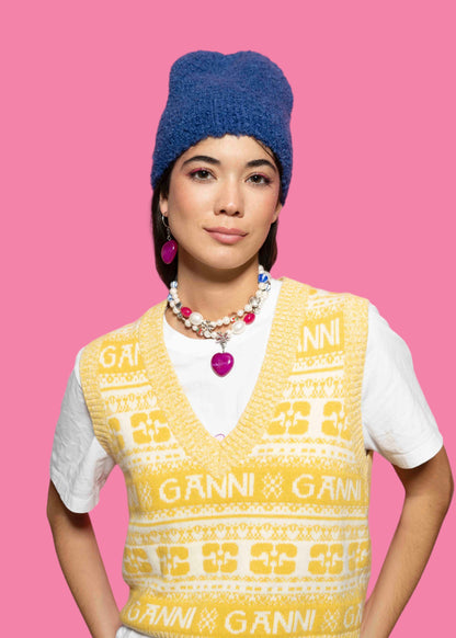 Charm Corazón Pink Lucky Amulet