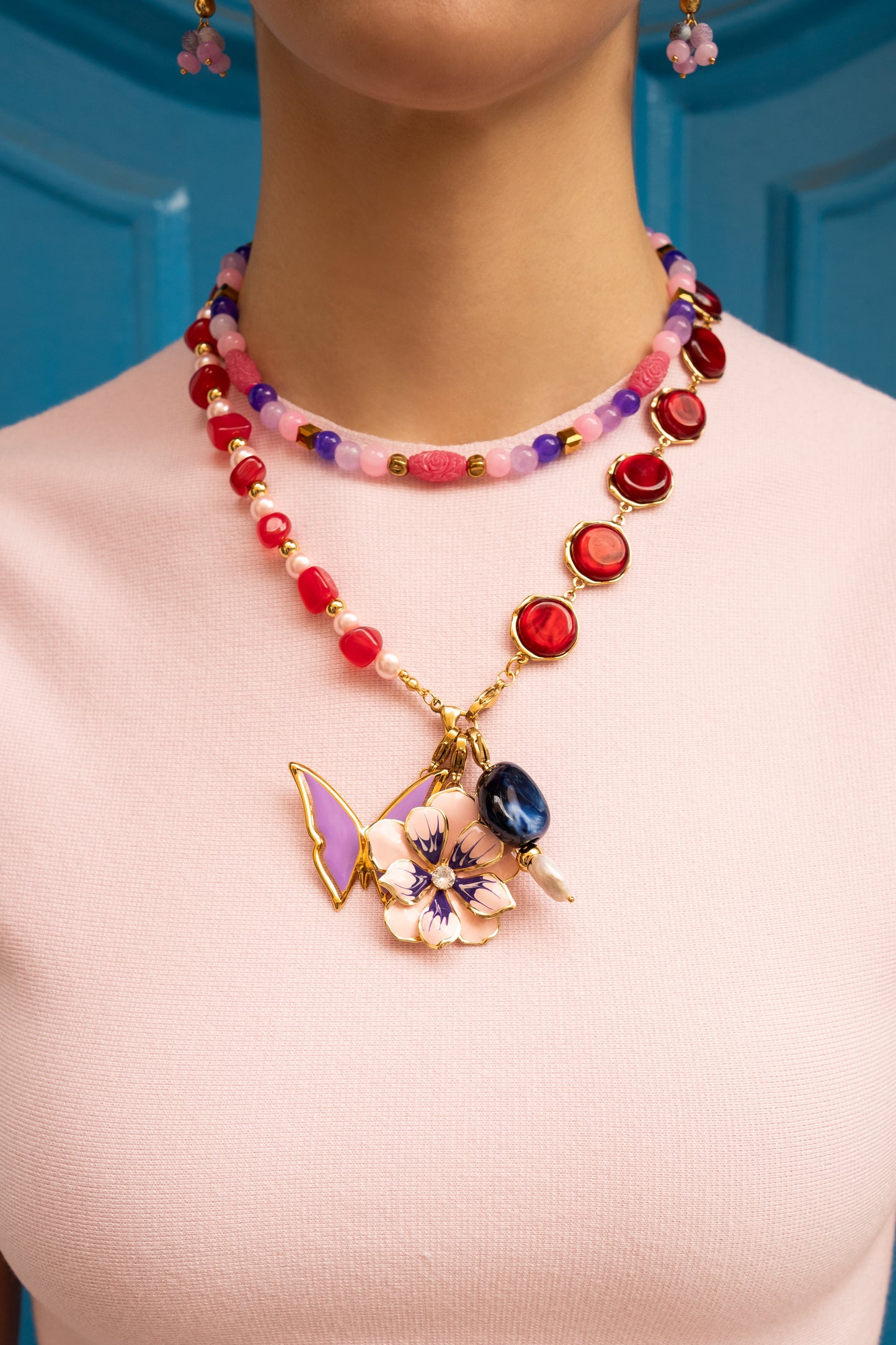 Charm Mariposa Lila