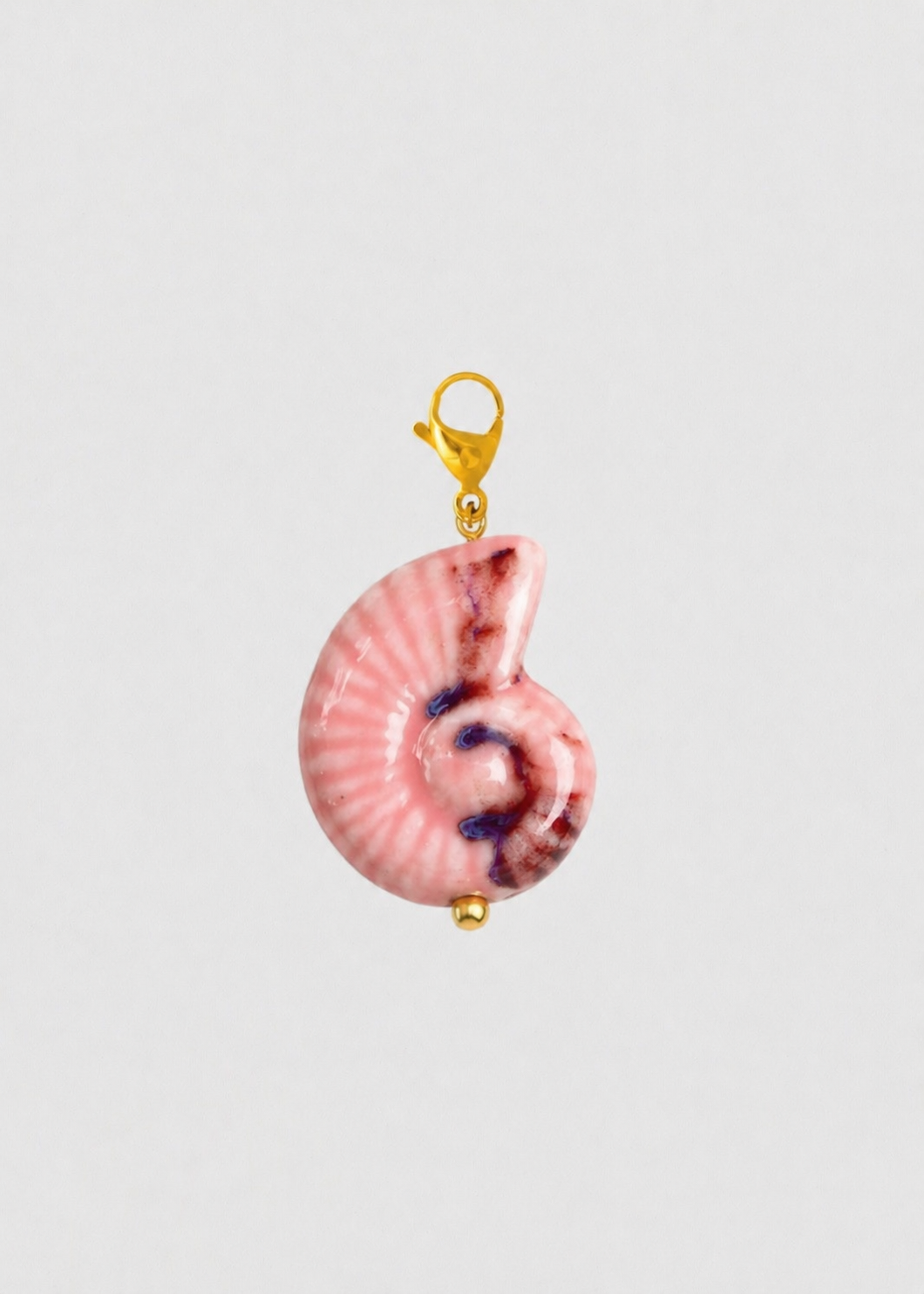 Pink Conch Charm