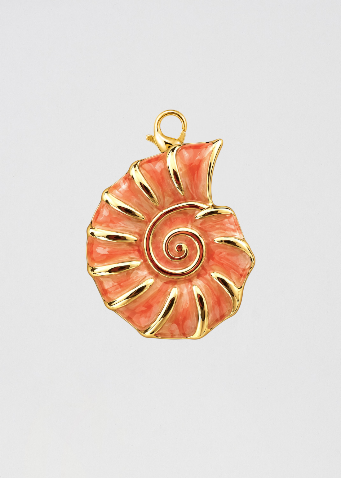 Charm Caracola Coral