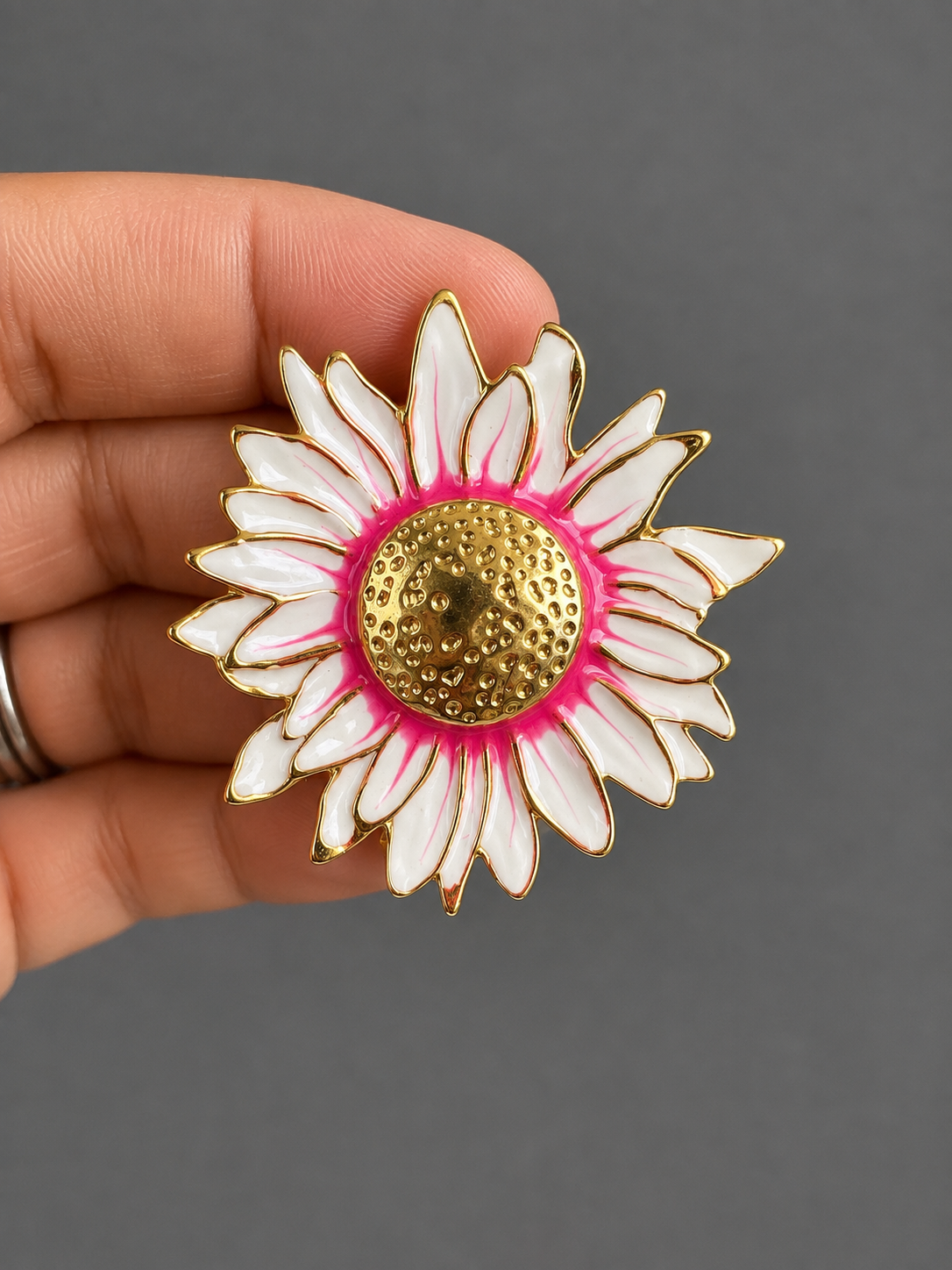 Charm Girasol Rosa