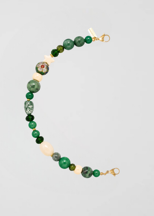 Mitad Cadena Vintage Verde