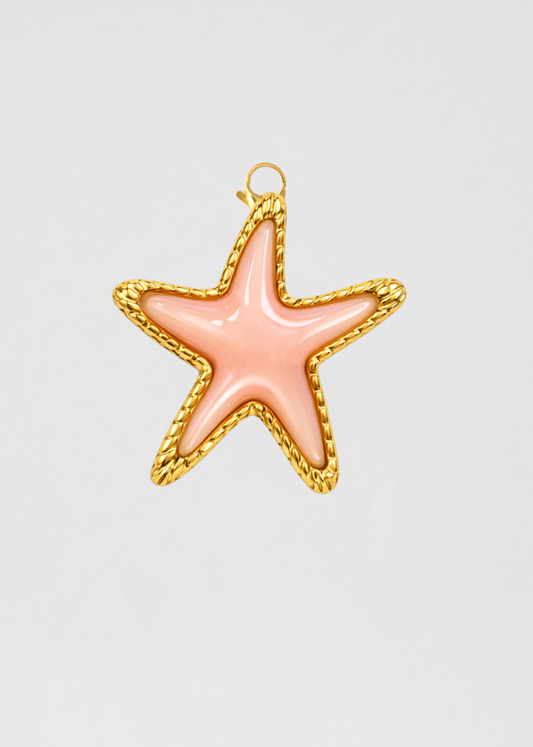 Charm Estrella Rosa Cielo De Verano