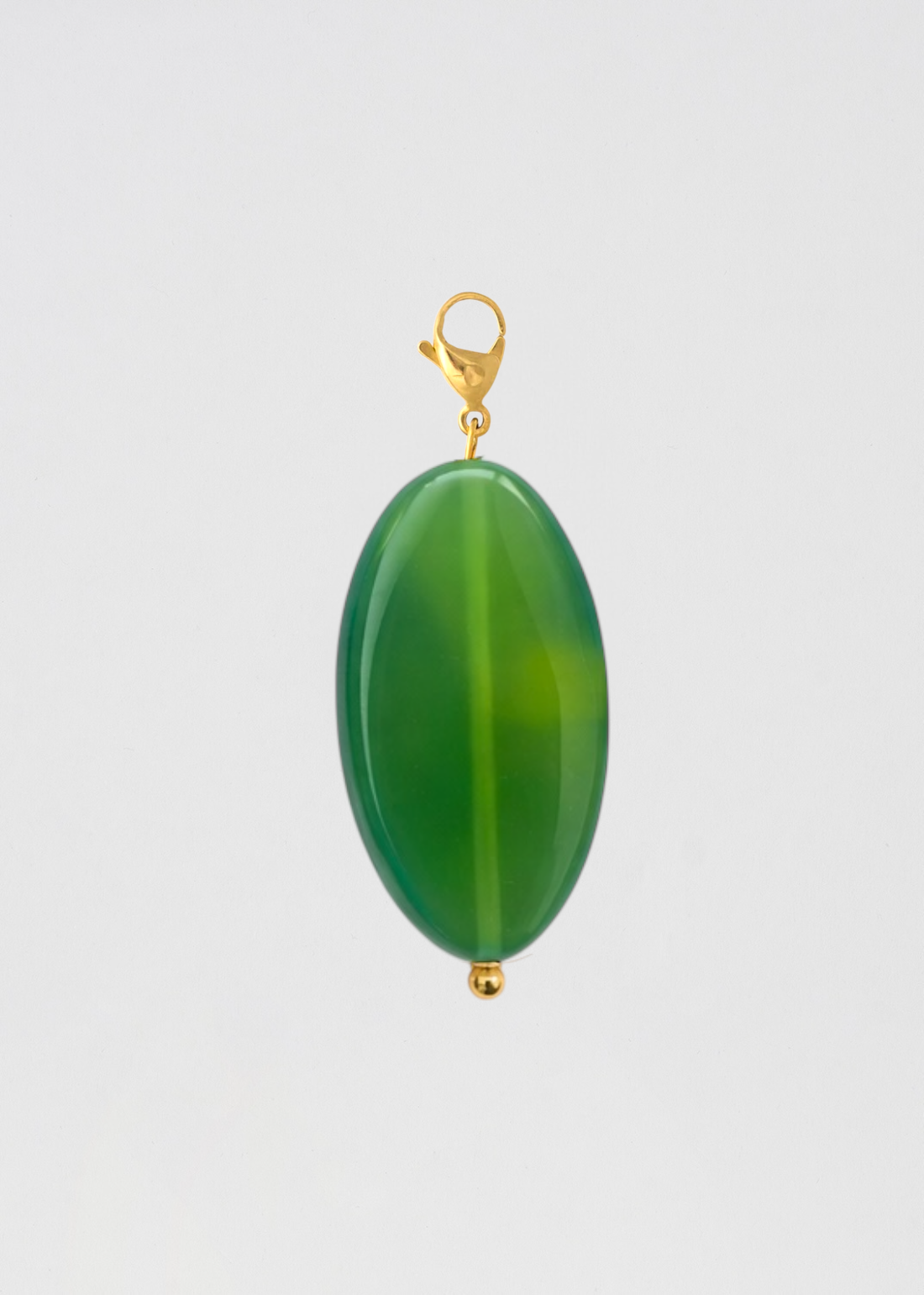 Boss's Favorite Green Stone Charm