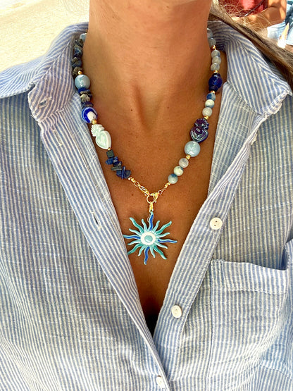 Mitad Cadena Azules Van Con Todo