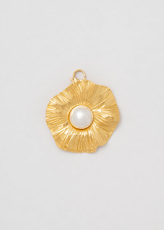 Charm Flor De Los Ochenta Con Perla