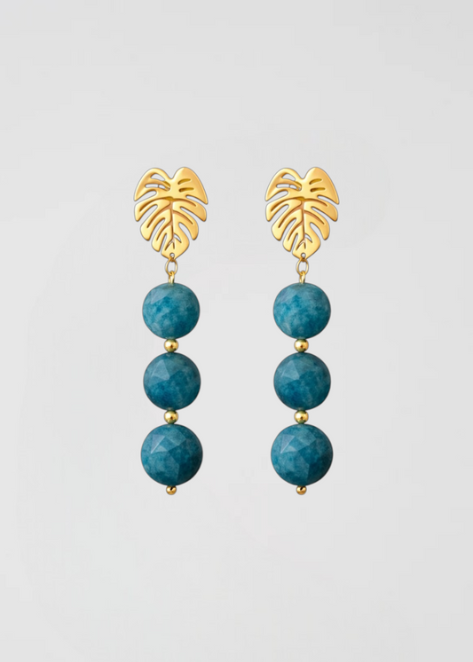 Pendientes piedras preciosas
