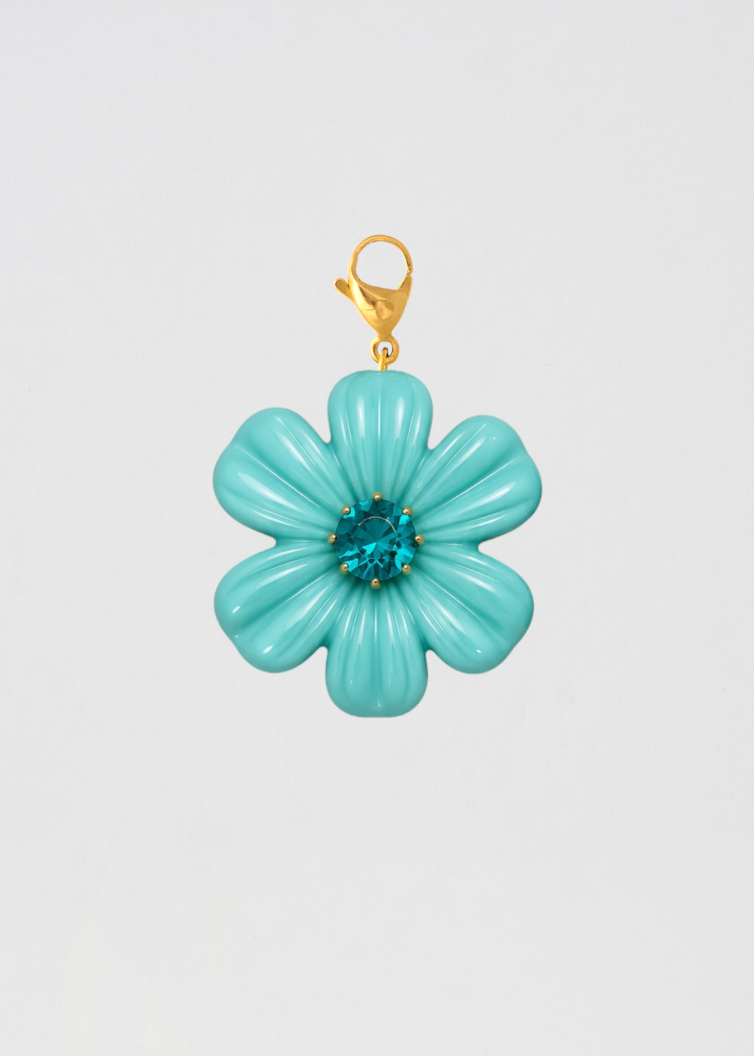 Charm Flor Turquesa Perfecta