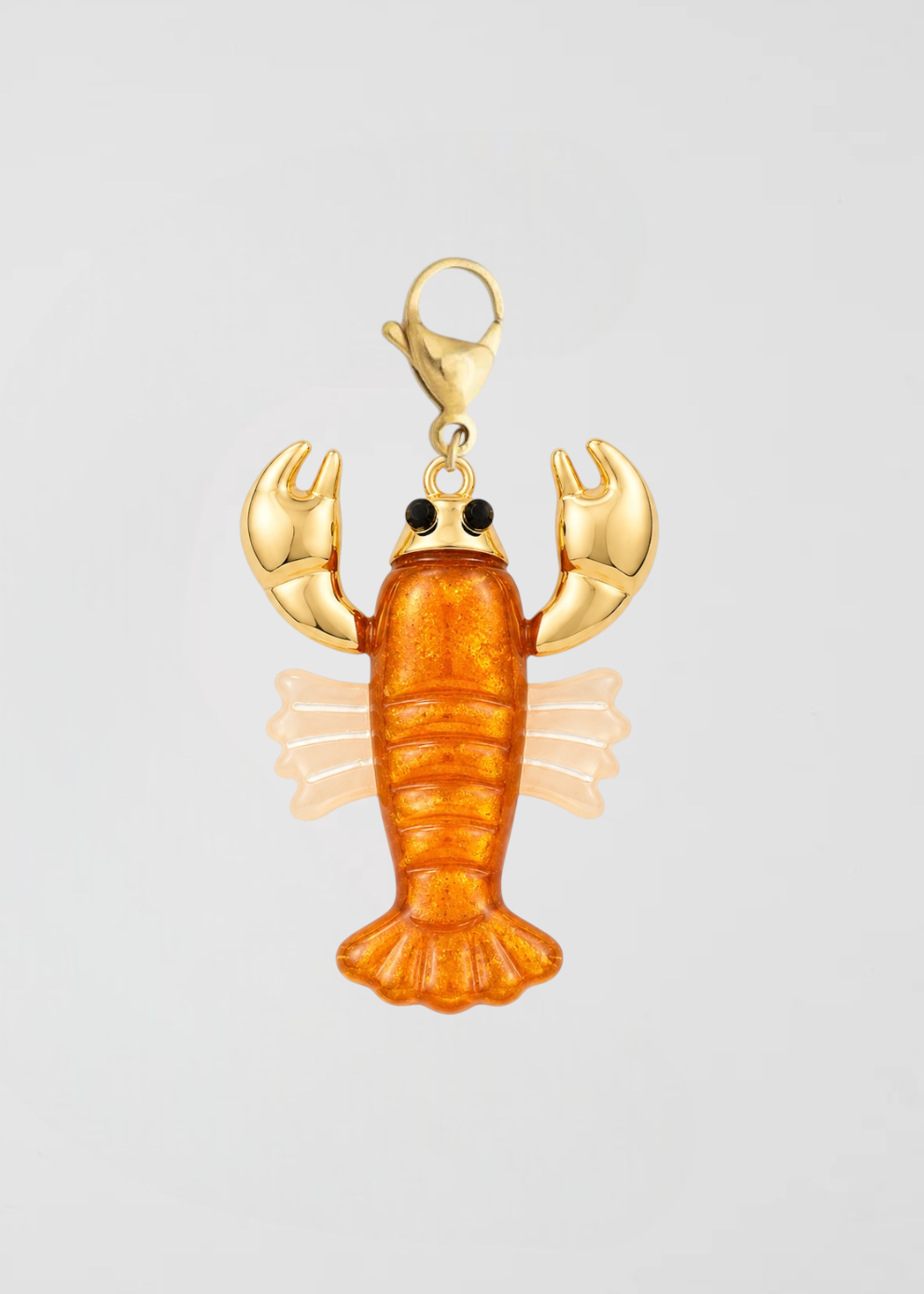 Charm Langosta Naranja