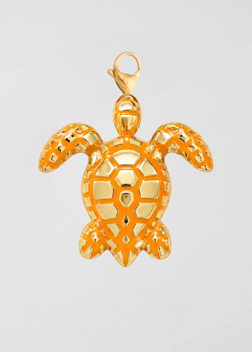 Charm Tortuga Del Mar Naranja