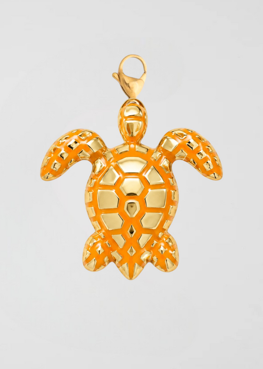 Charm Tortuga Del Mar Naranja