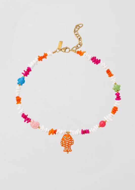 Collar Coral Verano Multicolor