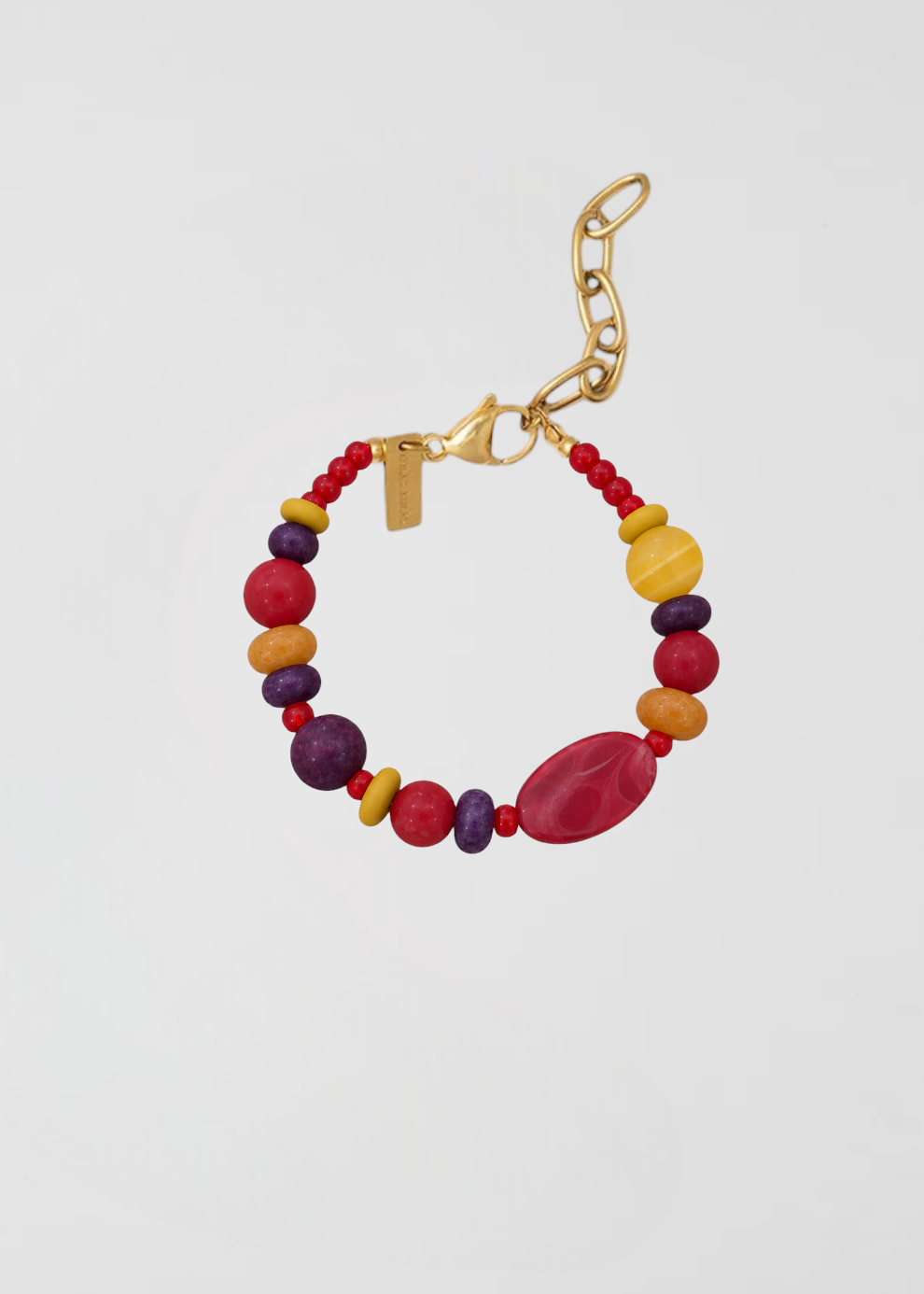 Pulsera Piedras Llenas De Color