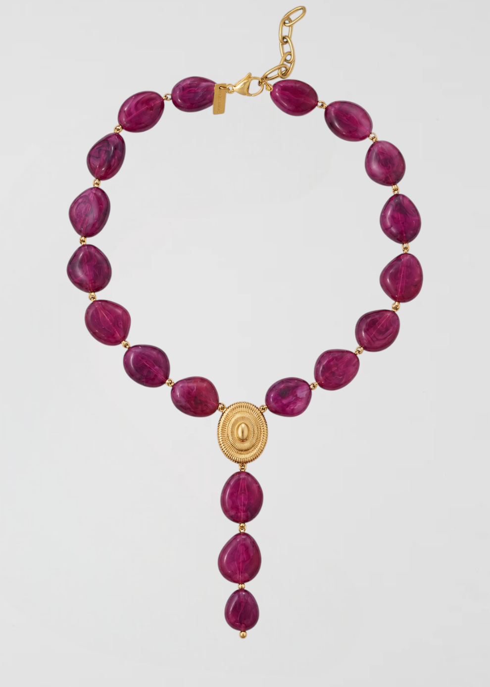 Collar Corbatín Violeta Otoñal