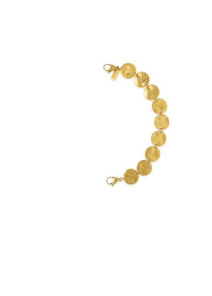 Mitad cadena dorada eslabones circulares, medio collar acero inoxidable, pulsera lulás-lulás, cadena de eslabones originales, Lulás_Lulás
