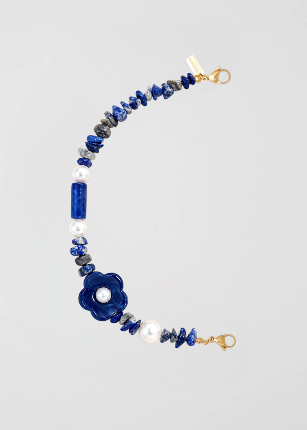 Mitad Cadena Coralitos Azules