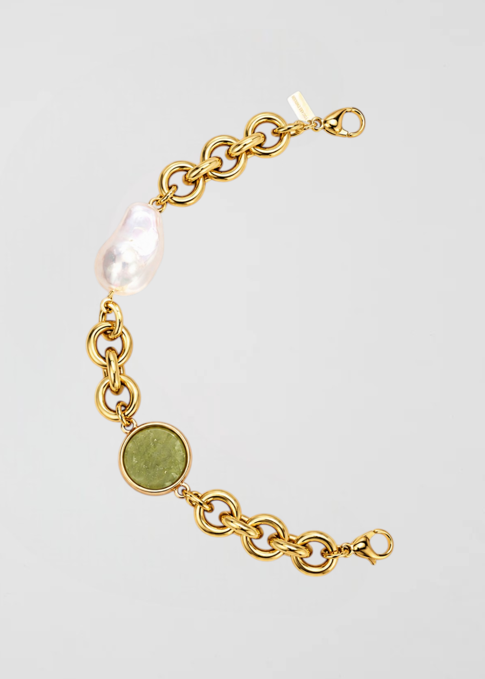 Mitad Cadena Gold Apliques