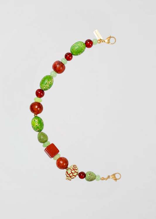 Mitad Cadena Kawai Verde